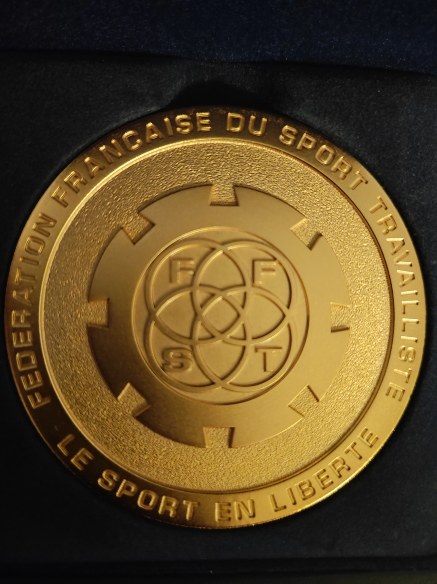 Médaille Fédérale FFST Echelon OR