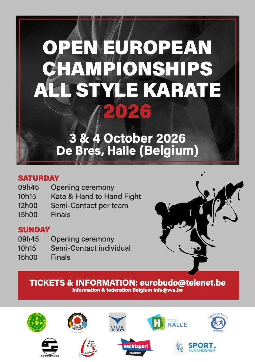Open European Championships All Style Karate 2026