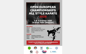 Open European Championships All Style Karate 2026