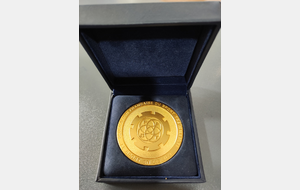 Médaille Fédérale FFST Echelon OR