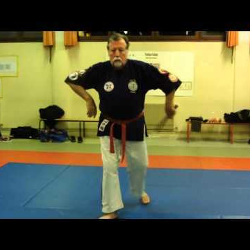 Me Bindel Gyaku Te No Kata Nunchaku (au ralenti)